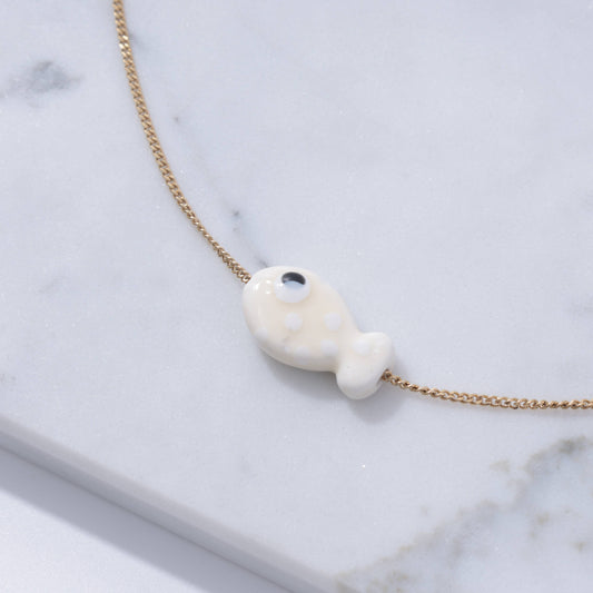 Good Luck Fish Waterproof Chain Necklace