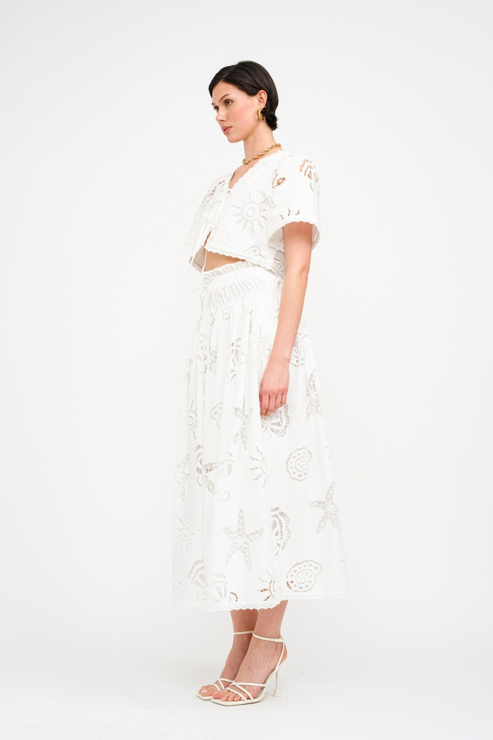 Abbott Off White Skirt