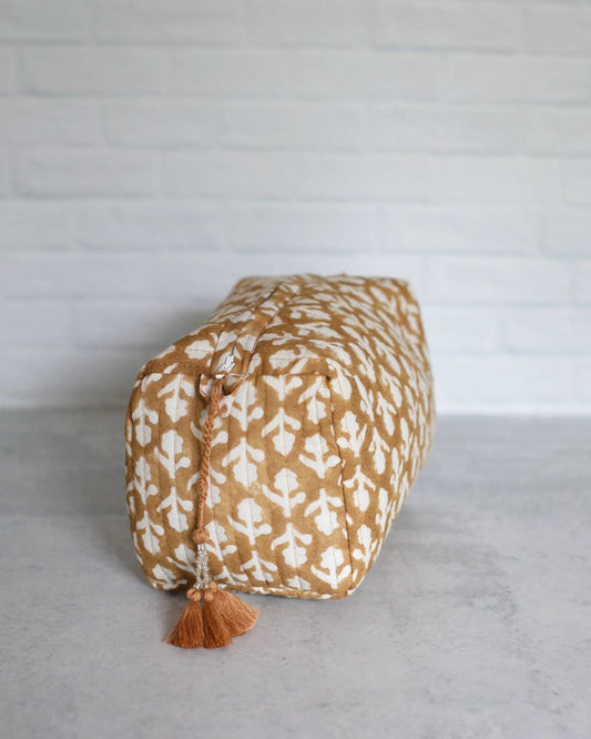 Cosmetic Bag Charlotte Caramel