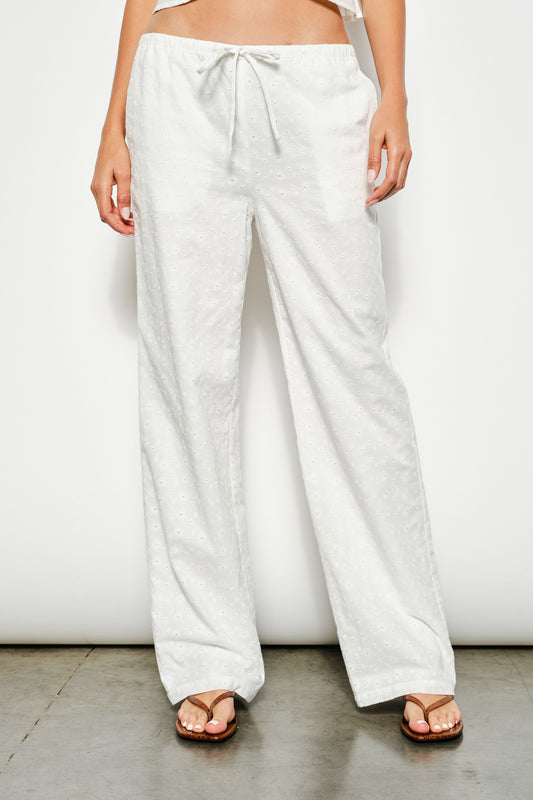 Lexi Eyelet Pants