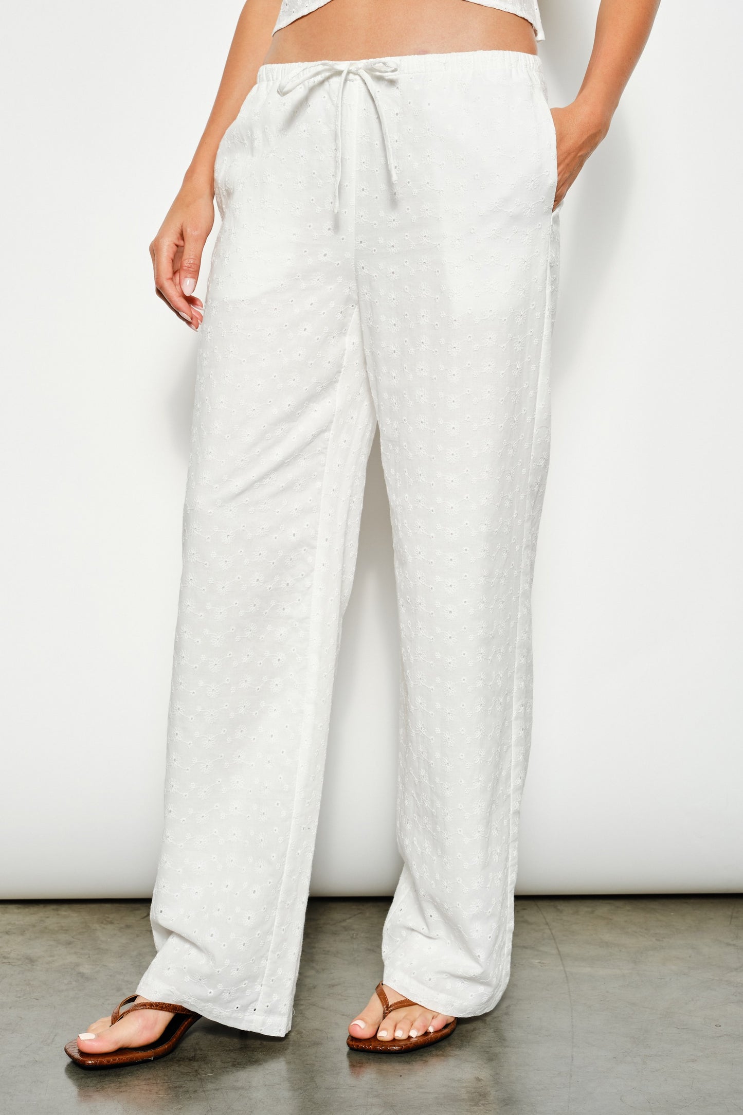 Lexi Eyelet Pants