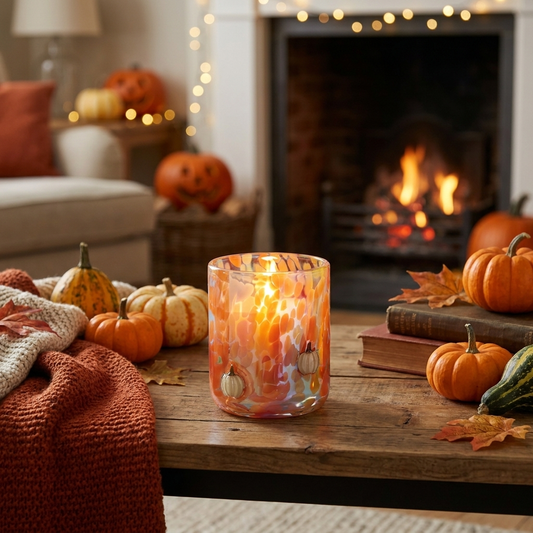Heriloom Pumpkin Fall 12oz Icon Candle
