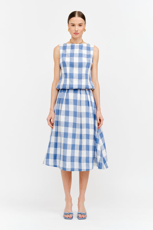 Josefina Gingham Skirt