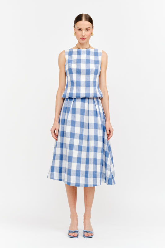 Josefina Gingham Top