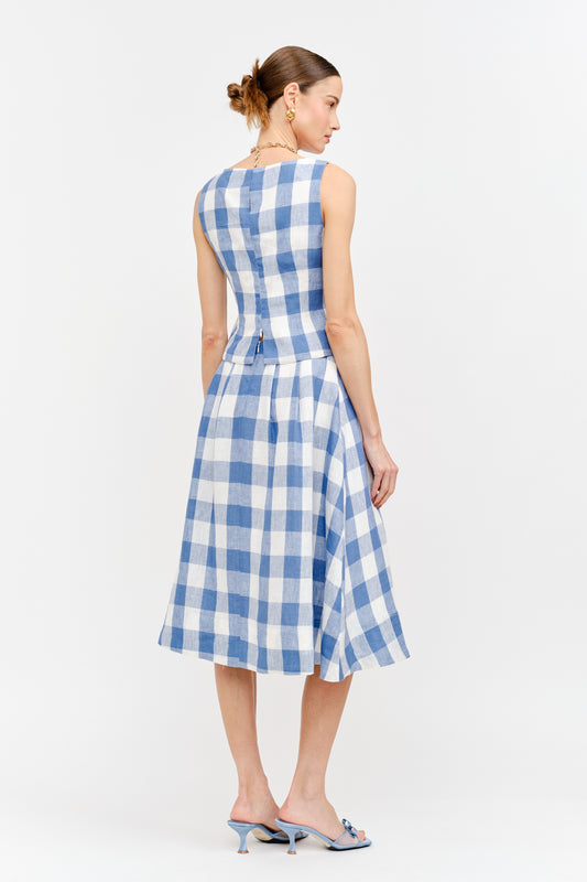 Josefina Gingham Top