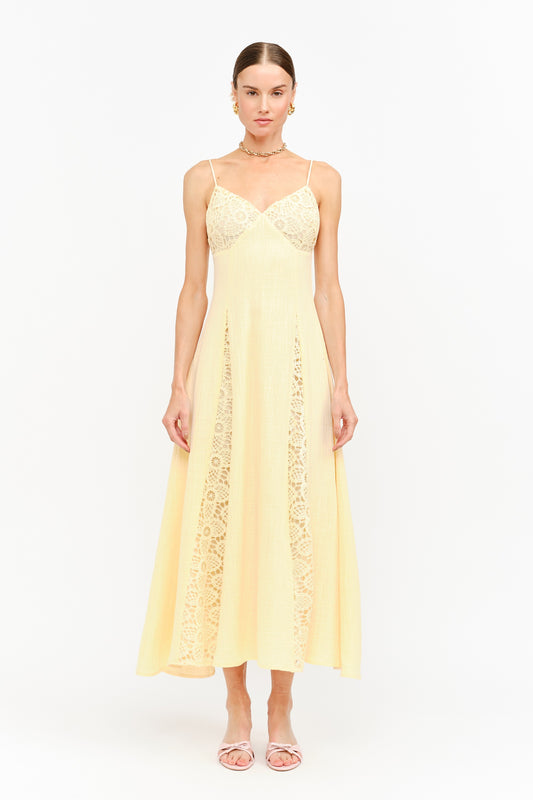 Lana Butter Yellow Dress