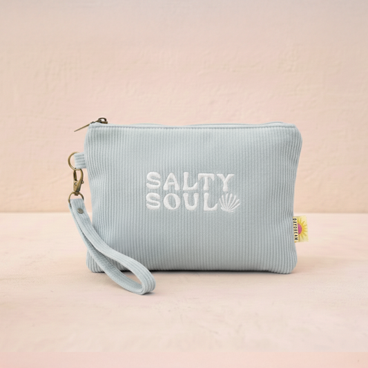 Women's pouch | Beach accessory | Zip pouch 7x5 | Salty Soul