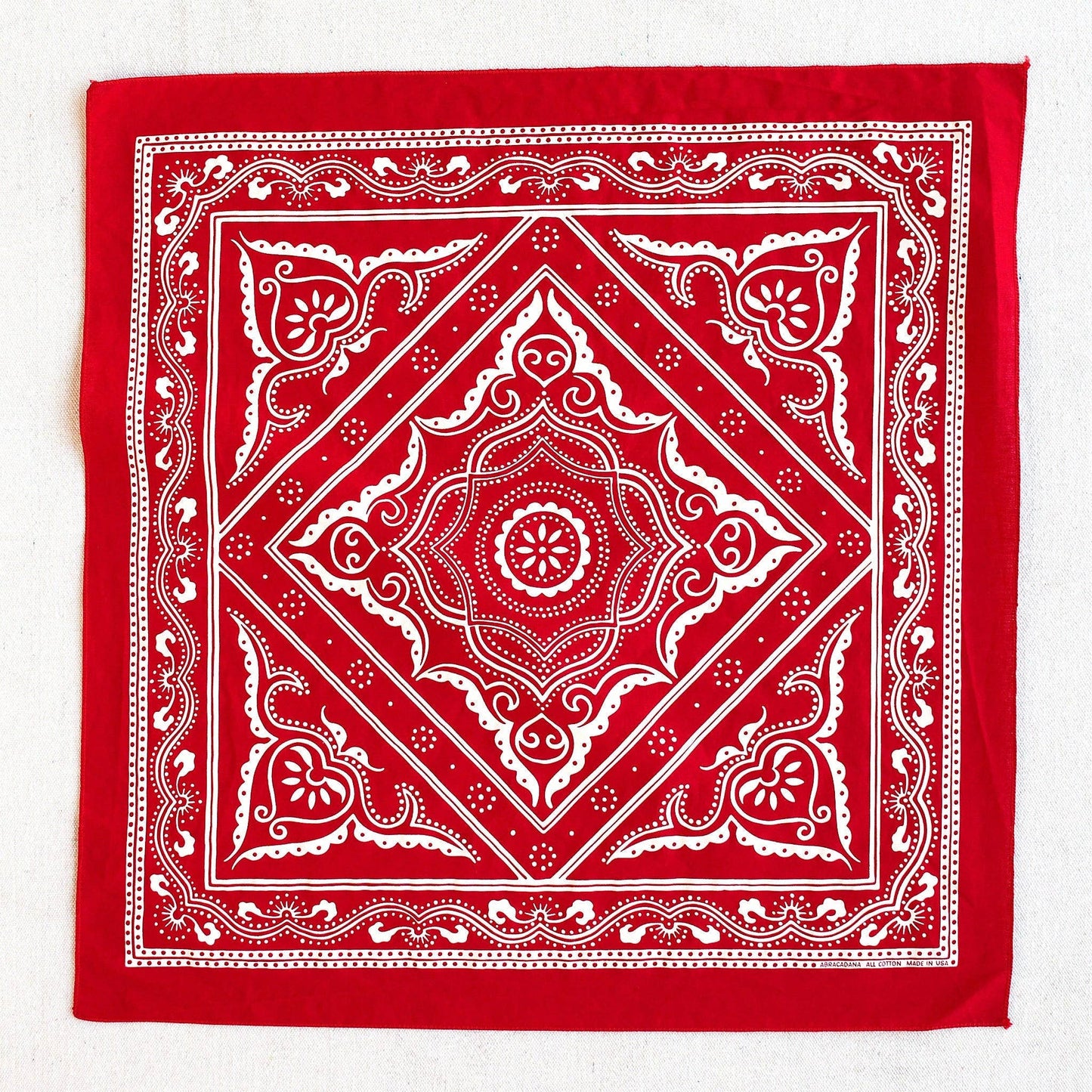 Western Bandana- Red