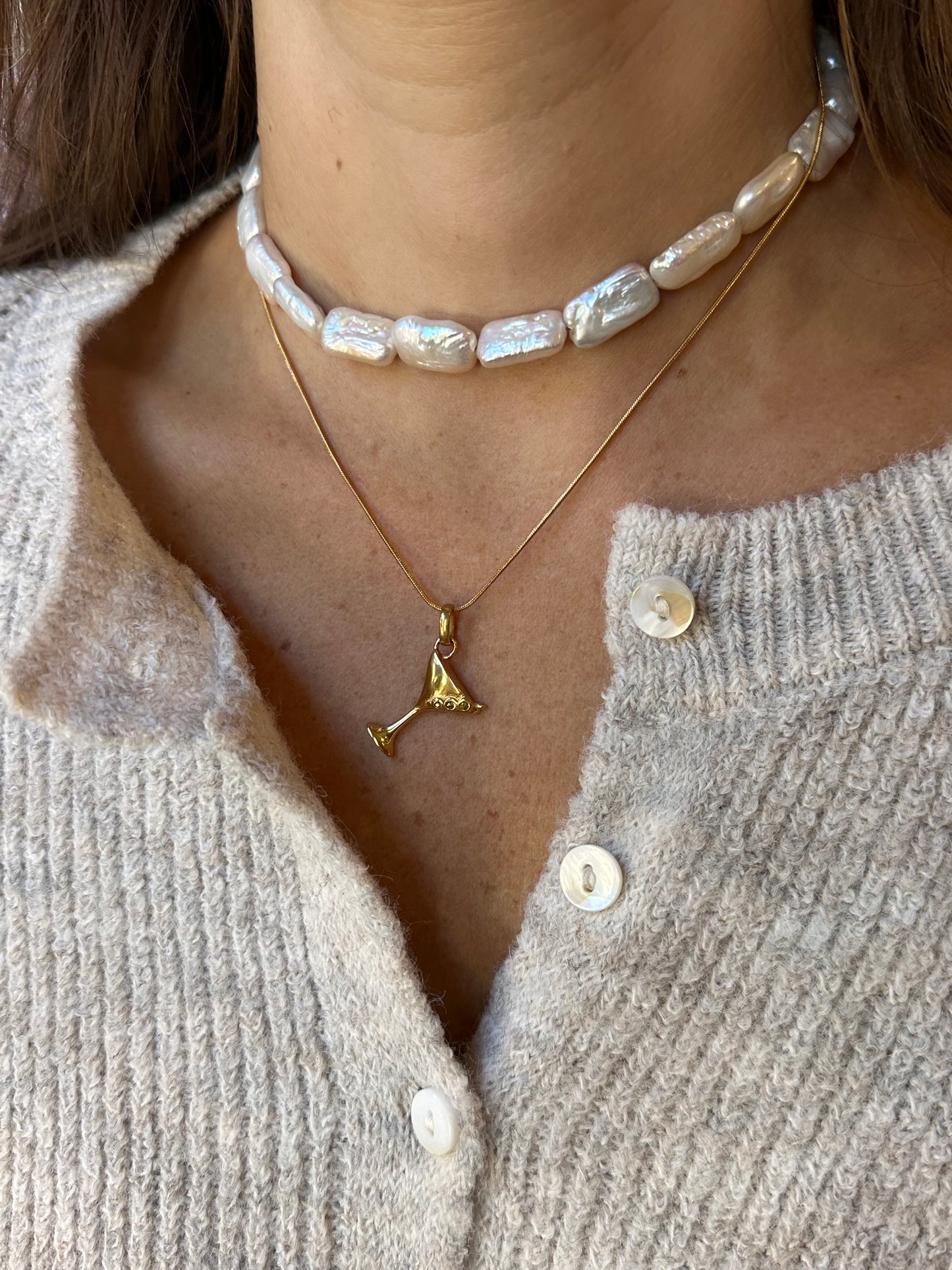 Martini Necklace