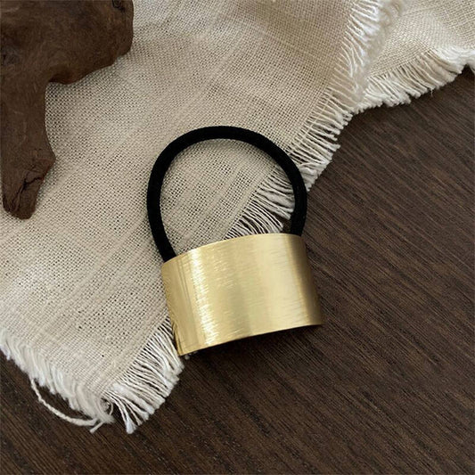 SIMPLE BRUSHED TEMPERAMENT HAIR SCRUNCHIES