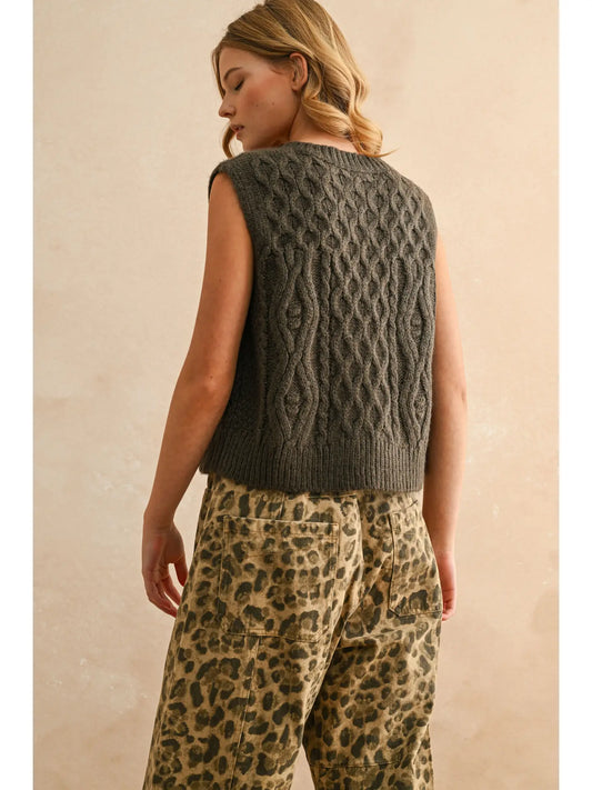 The Cable Knit Vest