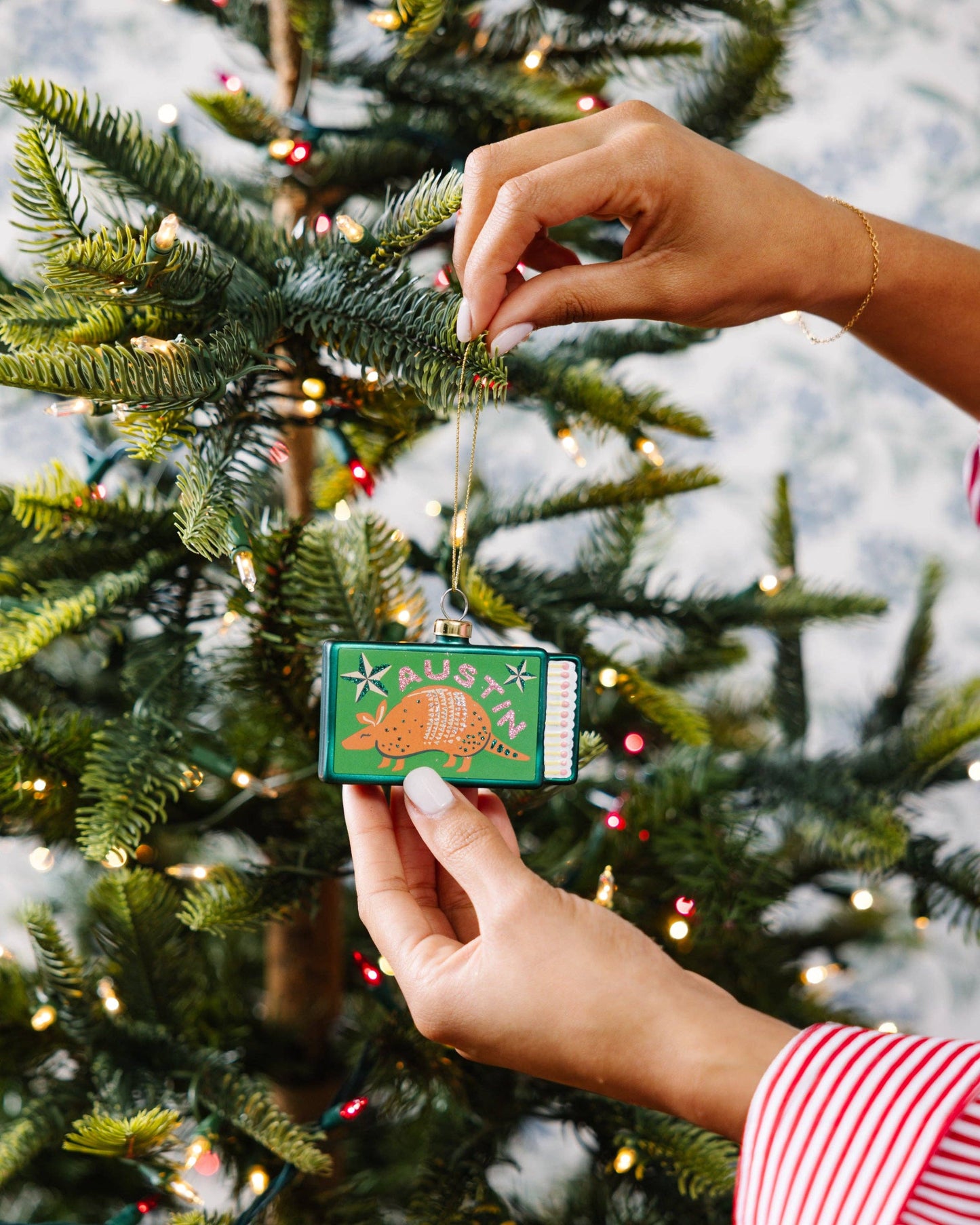 Matchbook Ornament - Austin
