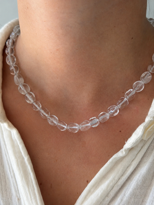 ALUM BEADED NECKLACE