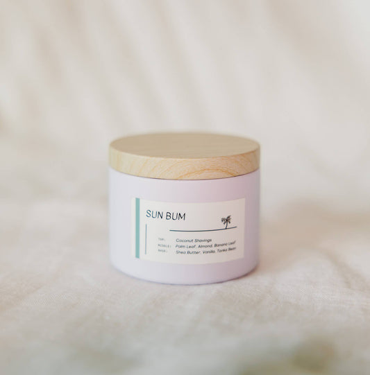 Mini | 4oz Luxury Coastal Wood Wick Candle