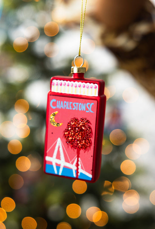 Matchbook Ornament - Charleston