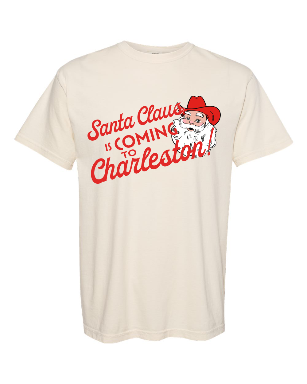 Santa Claus is Coming to Charleston Tee