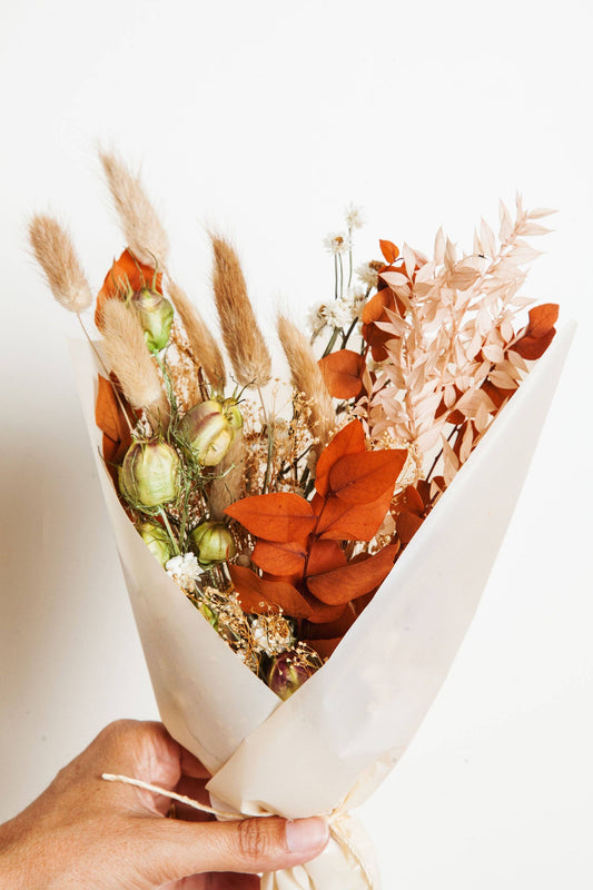 Fall Dried Flower Mini Bouquet