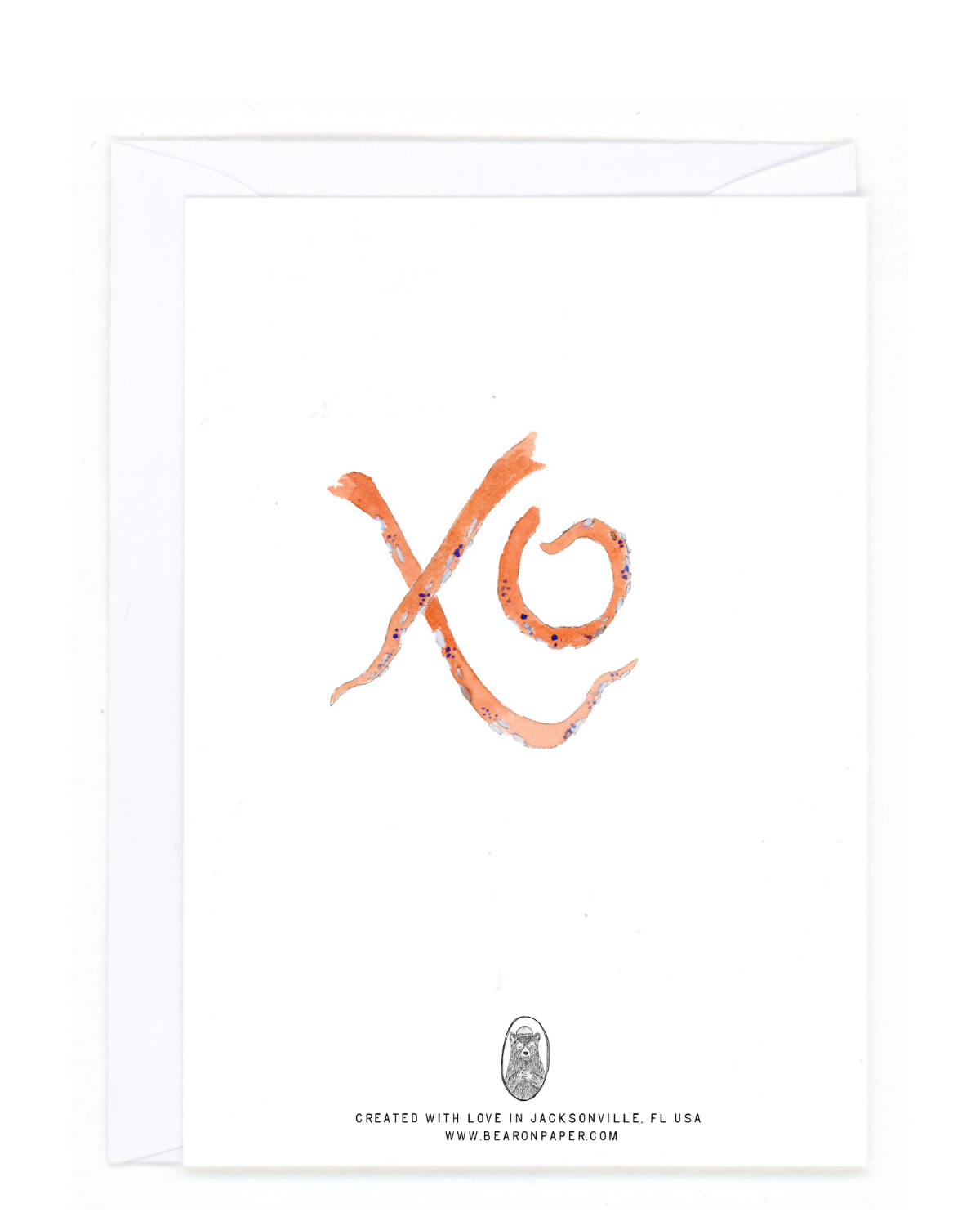 Eight Arm Hug Greeting Card