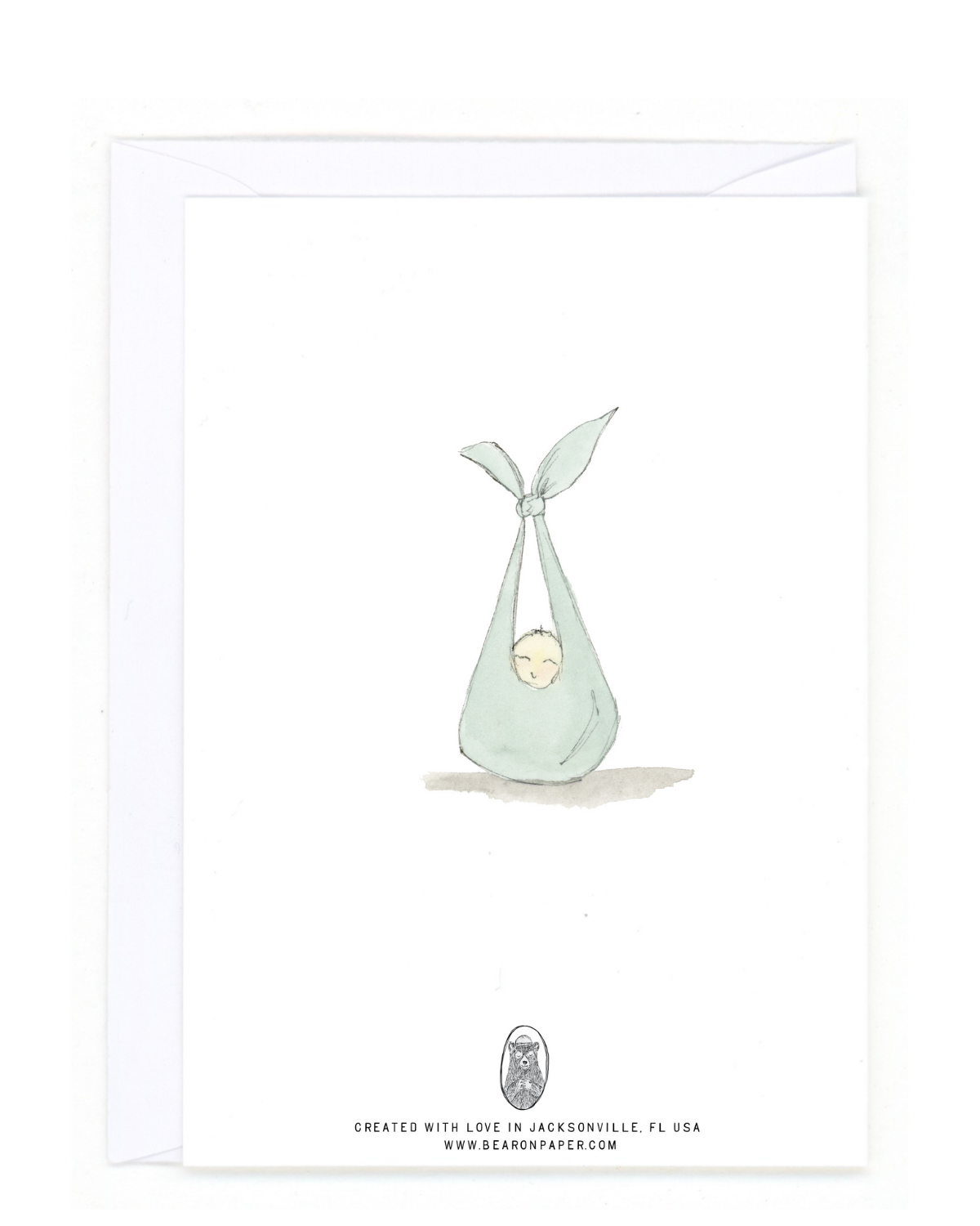 Stork Delivery Greeting Card