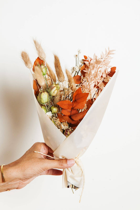 Fall Dried Flower Mini Bouquet