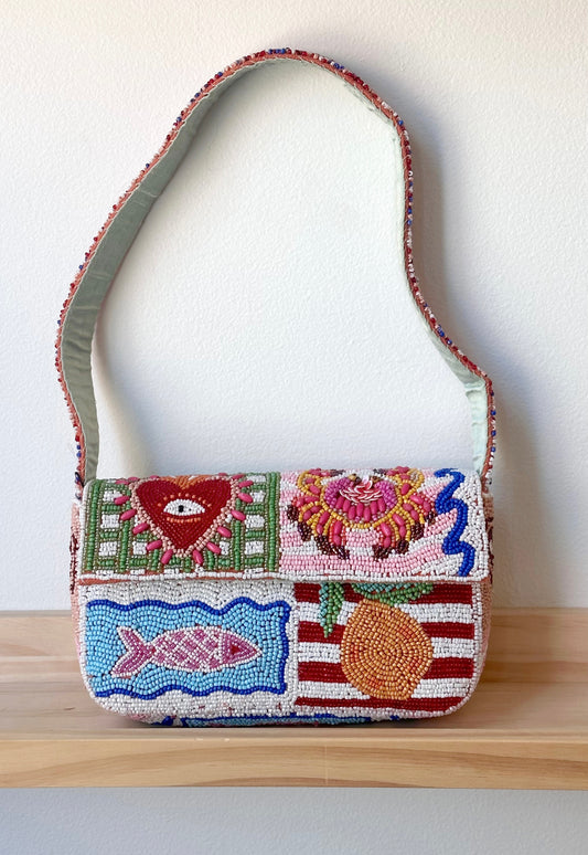 The Charleston Beaded Shoulder Bag