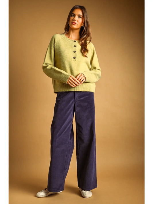 The Split Tea Sweater