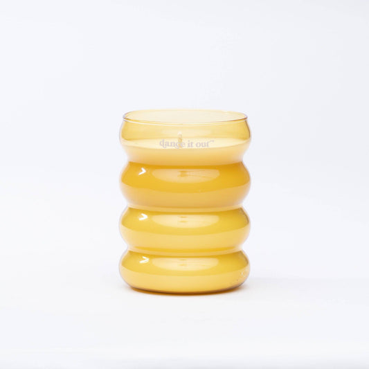 Dance it out • wiggle collection • yellow • 9 oz soy candle