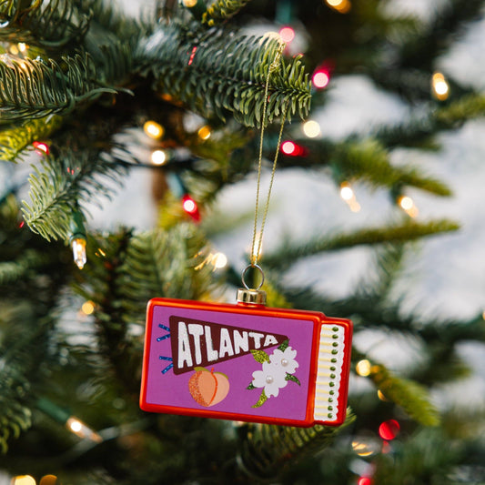 Matchbook Ornament - Atlanta