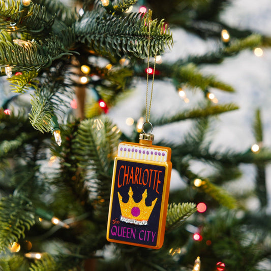 Matchbook Ornament - Charlotte