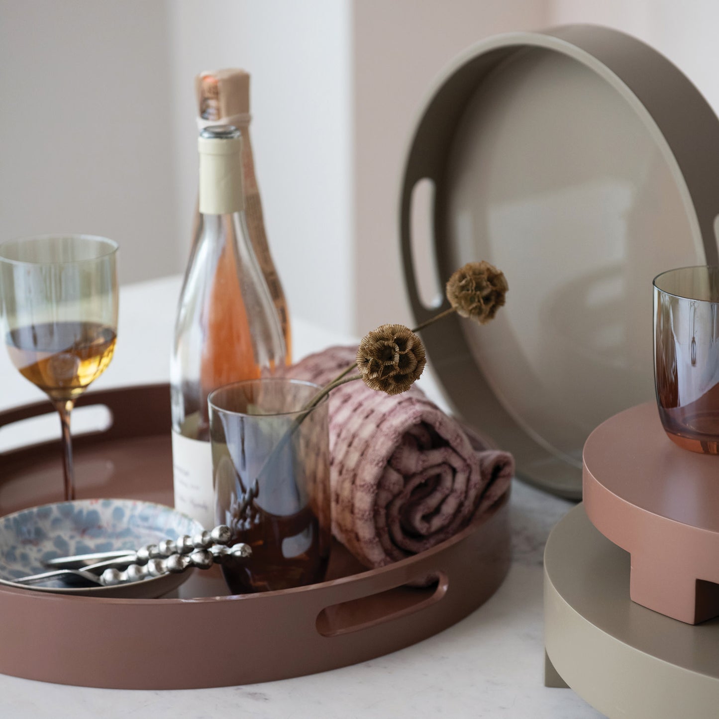 The Amber Wine Glass