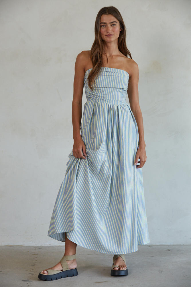 Promenade Stripe Dress