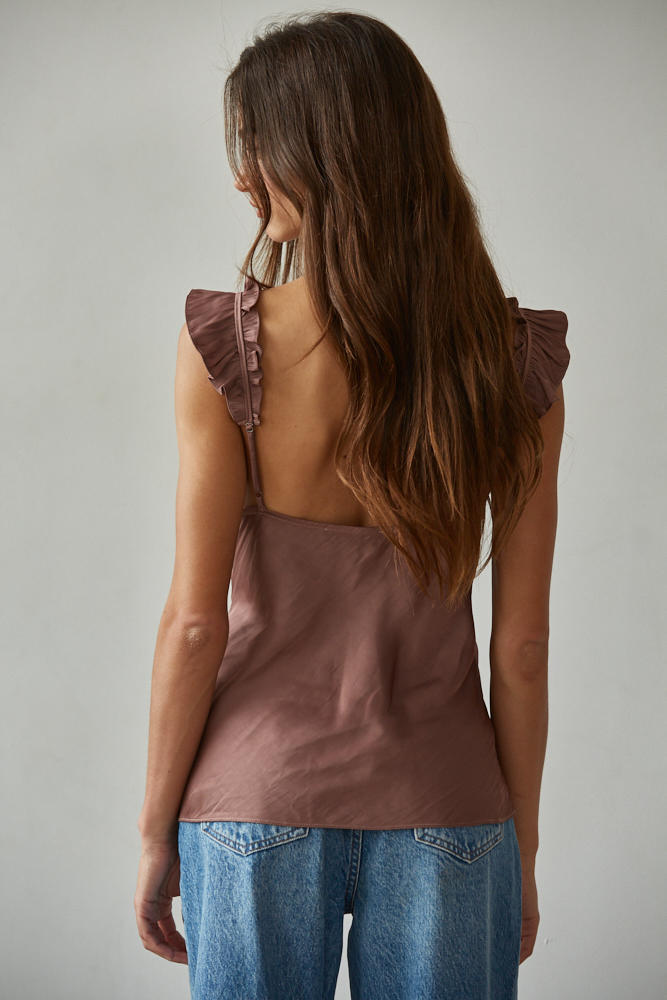 Love Notes Satin Top