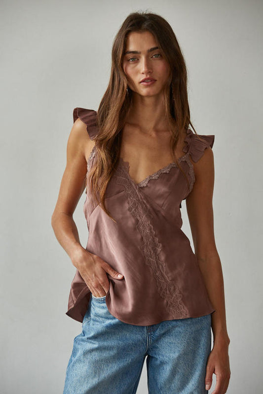 Love Notes Satin Top