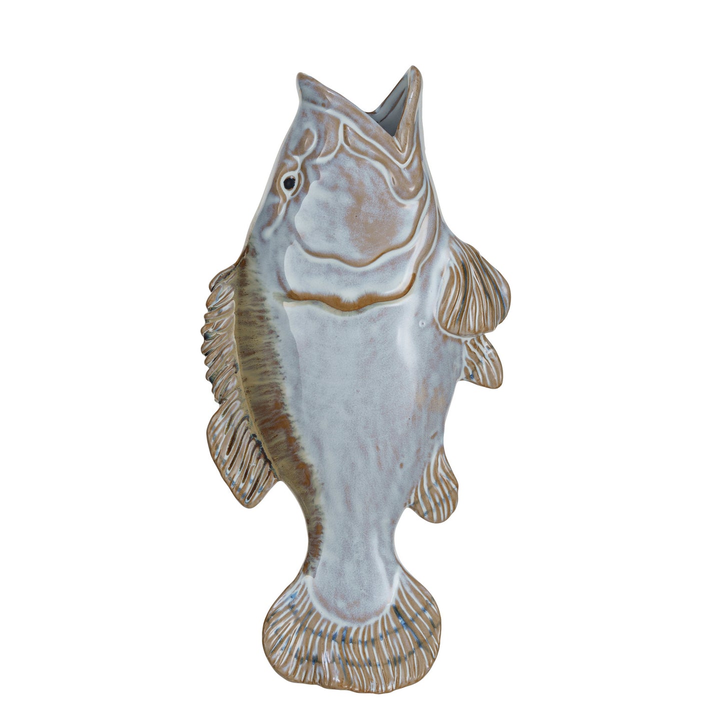 fish-shaped wall vase