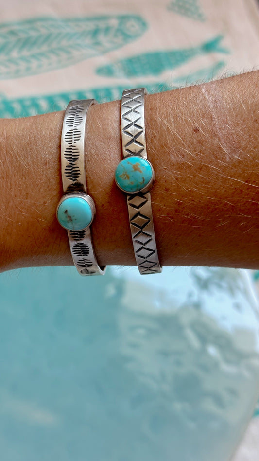 Navajo Turquoise Cuffs