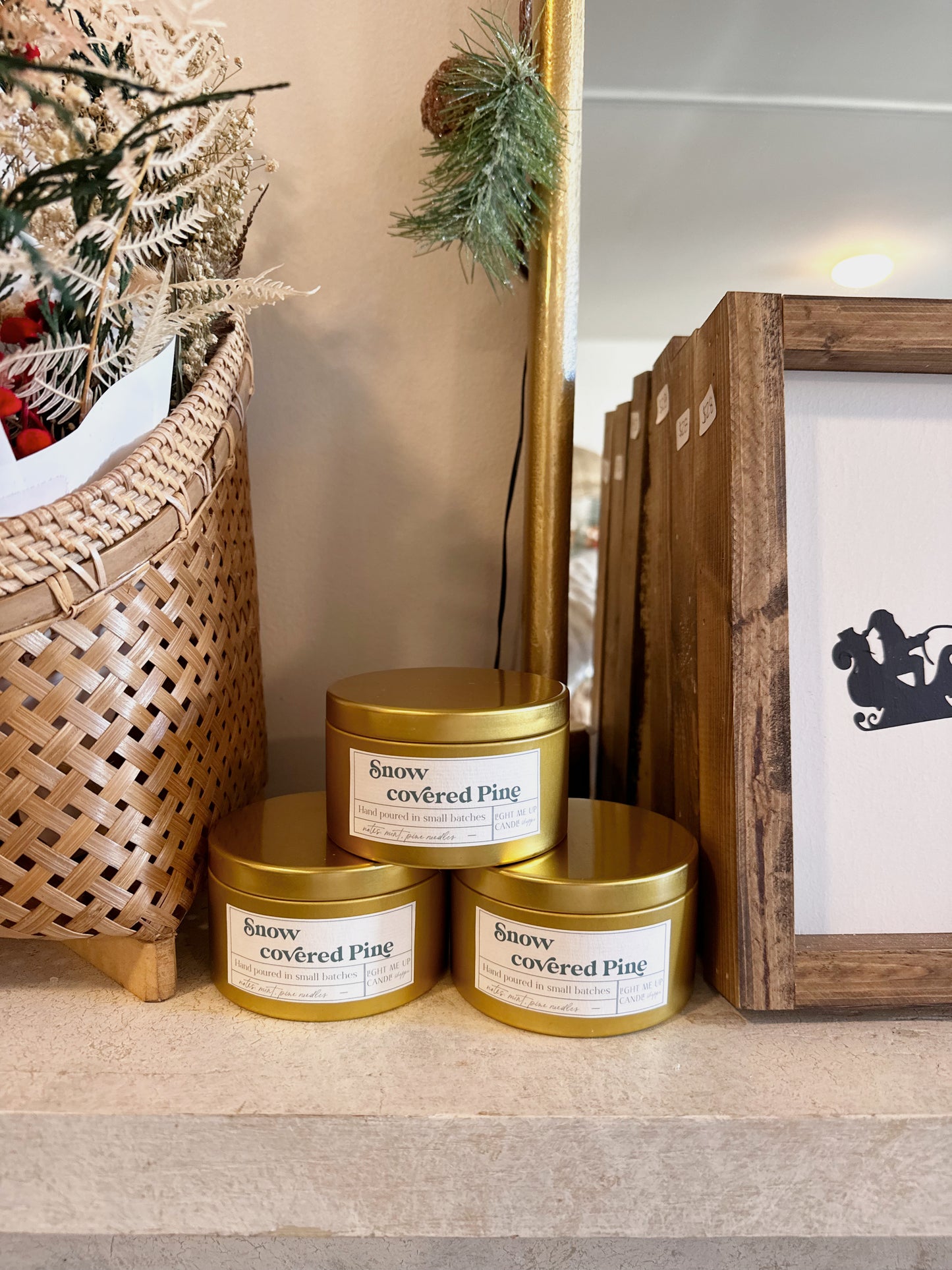 Snow Covered Pine 9oz