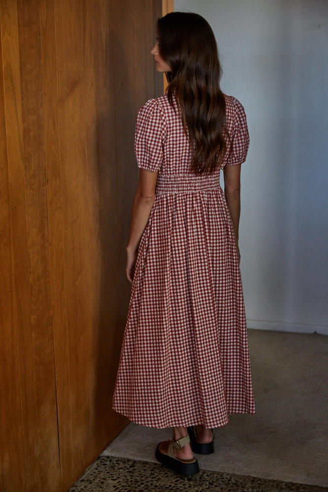 The Gloria Gingham Dress