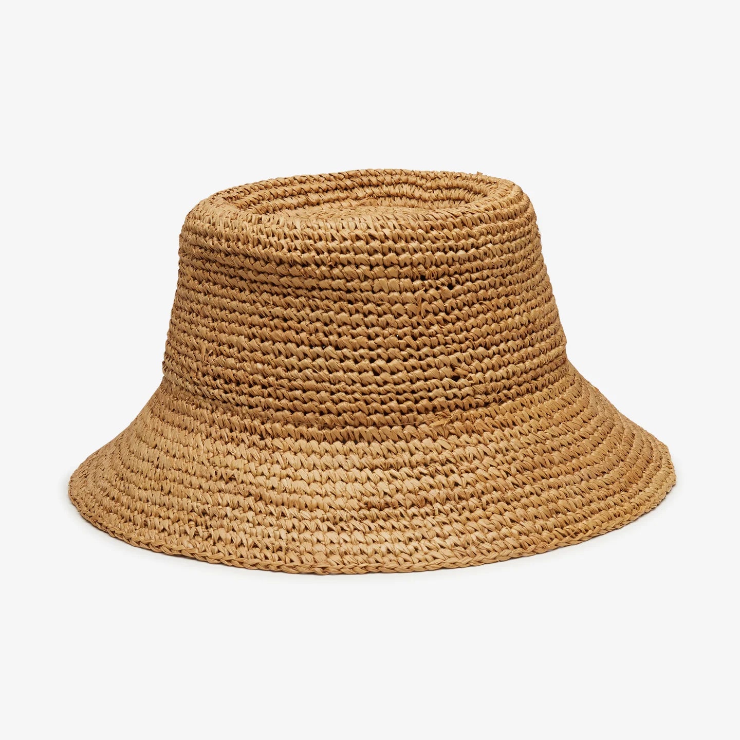 Tali Raffia Bucket in Natural