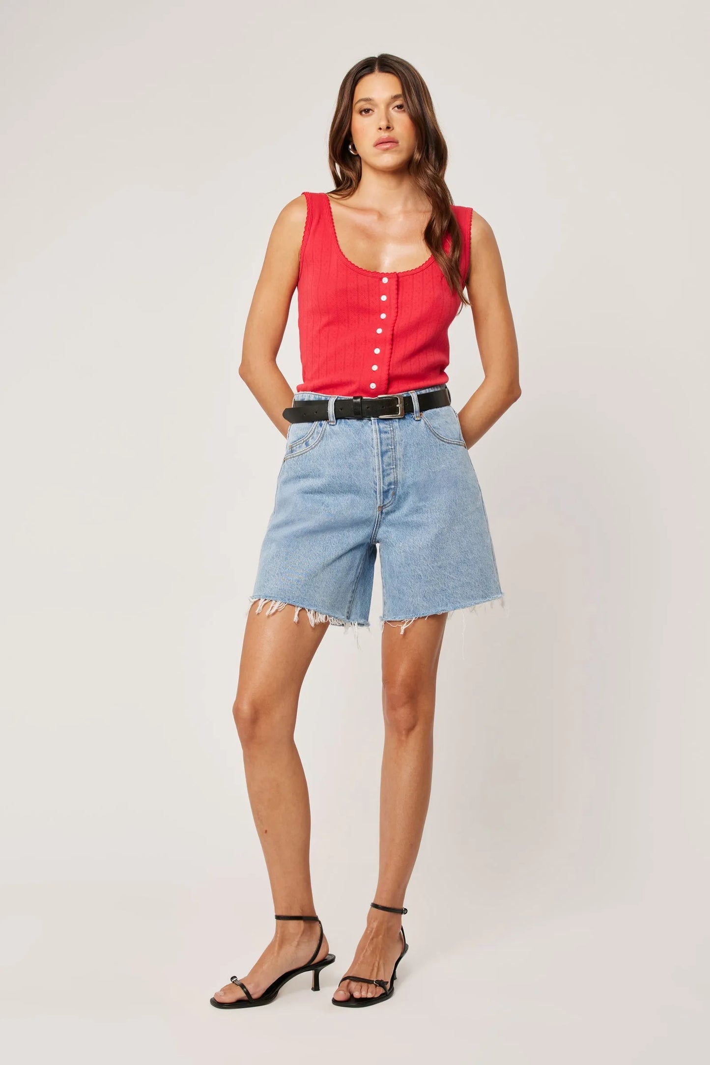 90s Relaxed Short - Country Blue