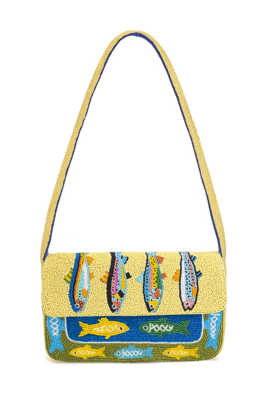 The Charlestin Beaded Should Bag