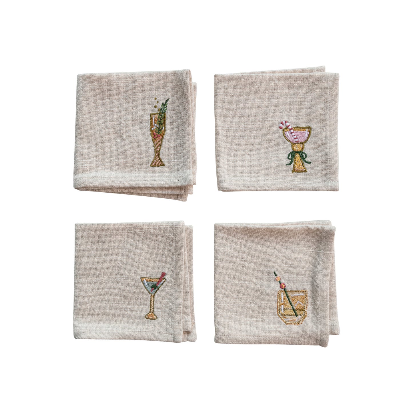 Cocktail Napkins Set of 4