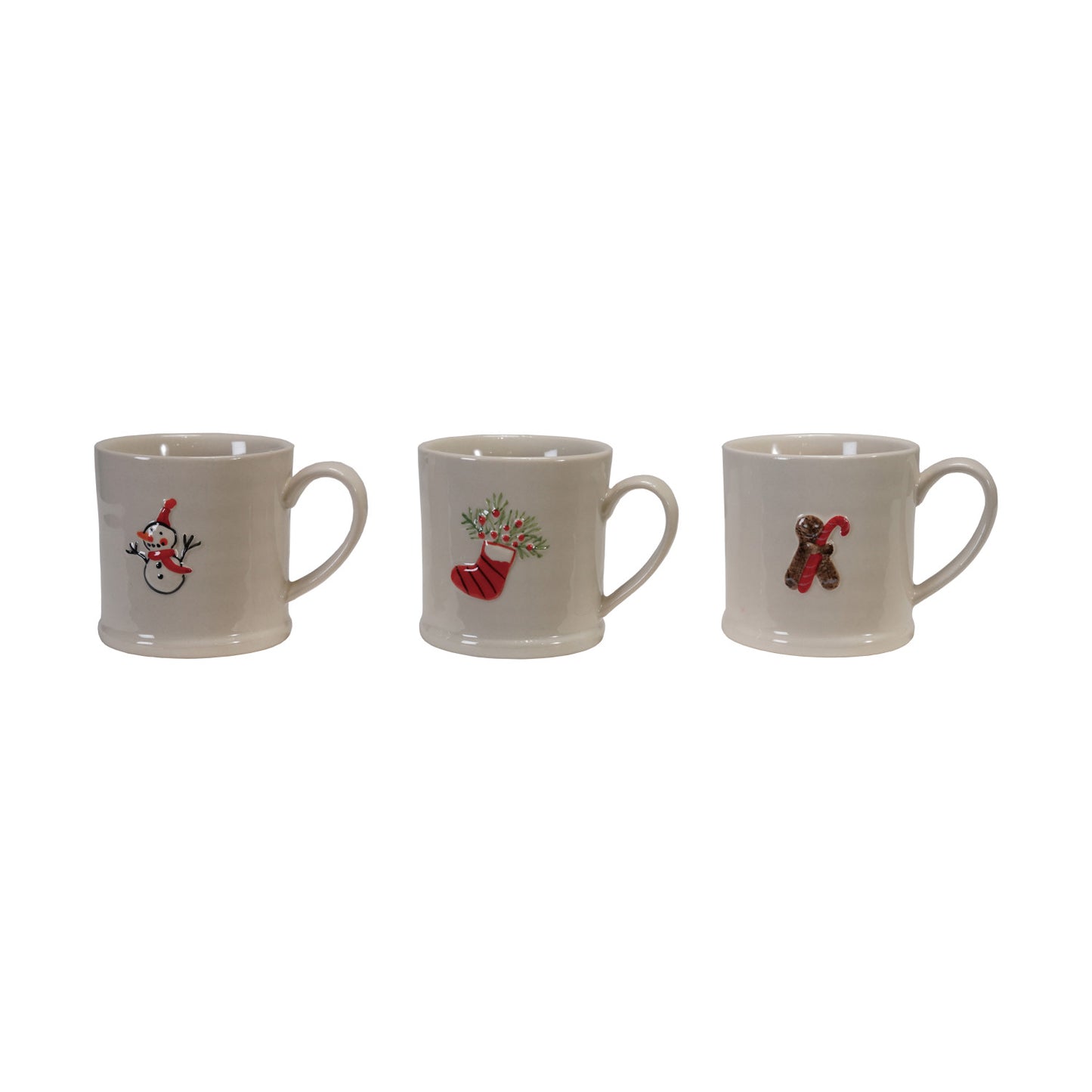 Embossed Christmas Mug