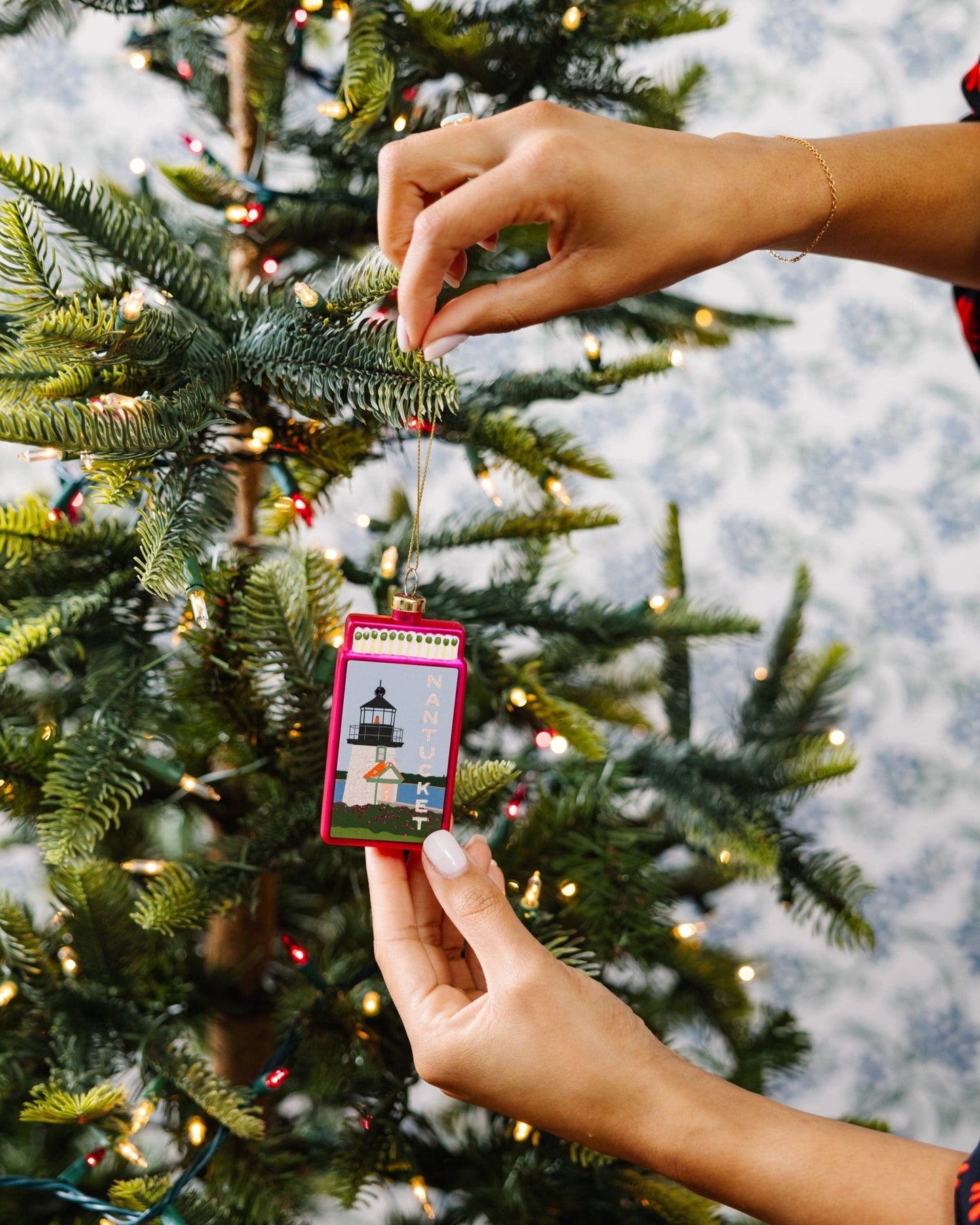 Matchbook Ornament - Nantucket