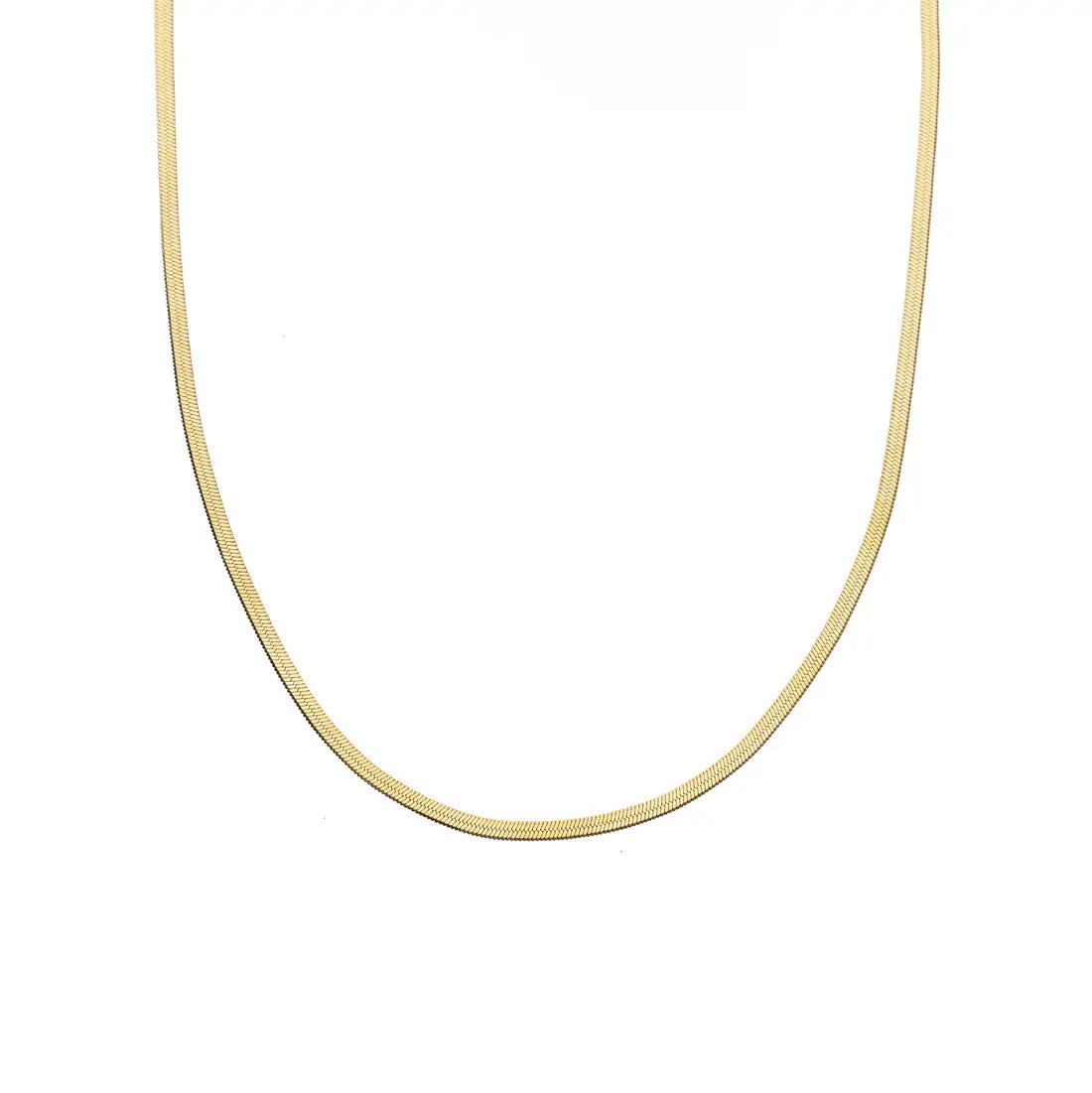 Dainty Herringbone Necklace