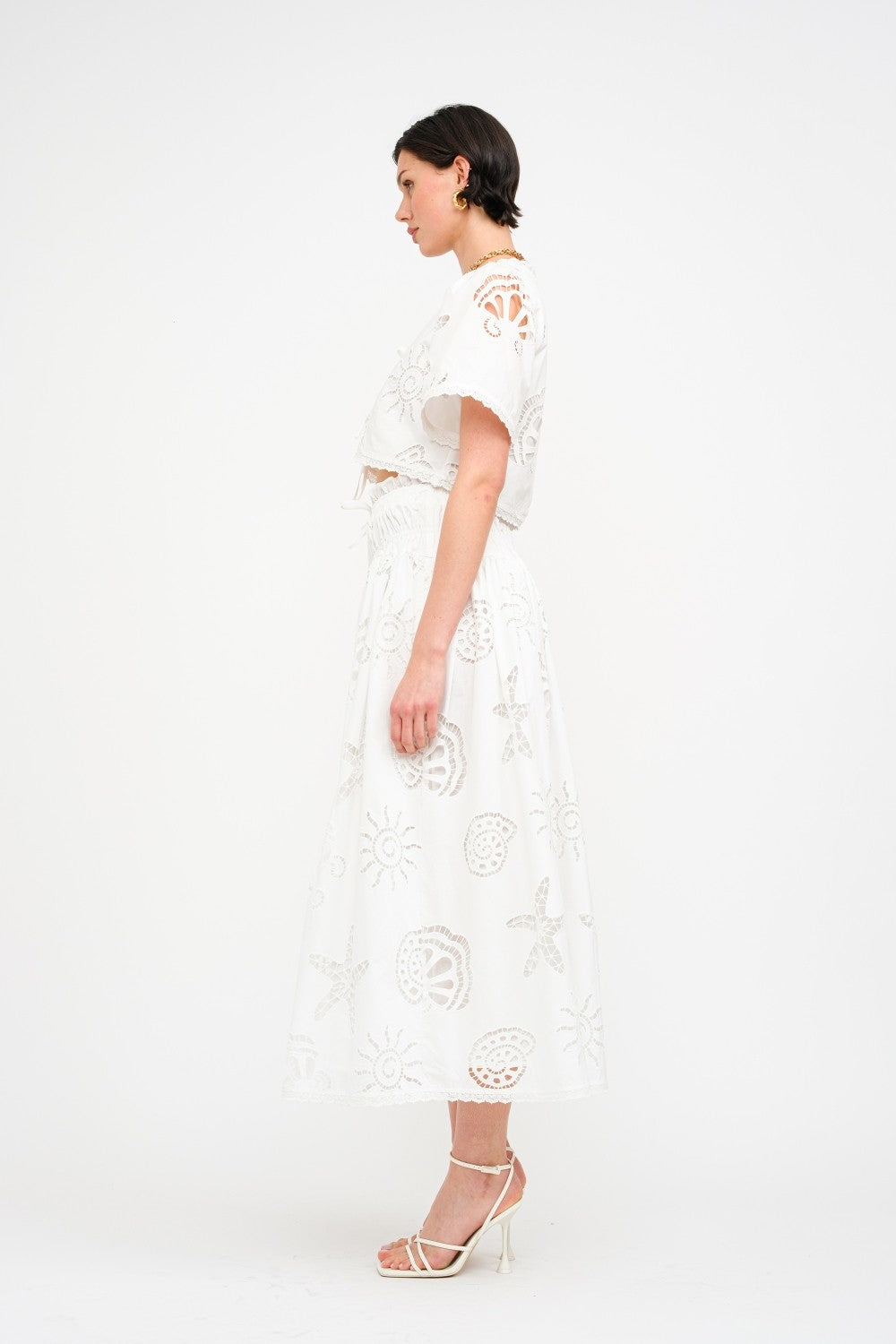 Abbott Off White Skirt