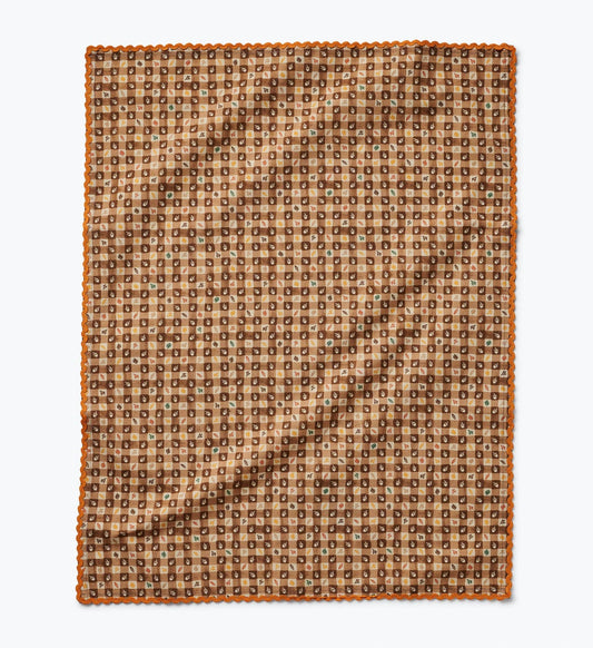 Harvest Gingham Tea Towel