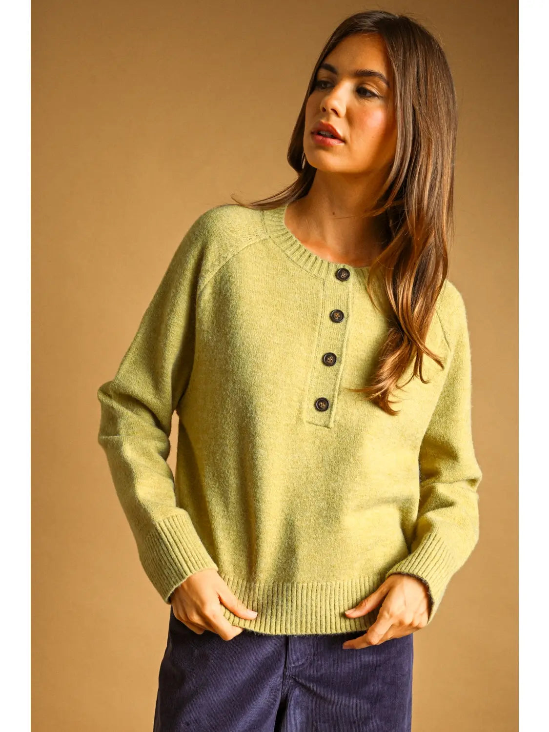 The Split Tea Sweater