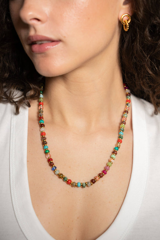 Gemstone Glow Necklace