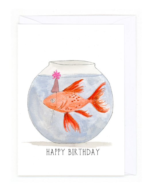 Party Fish Greeting Card