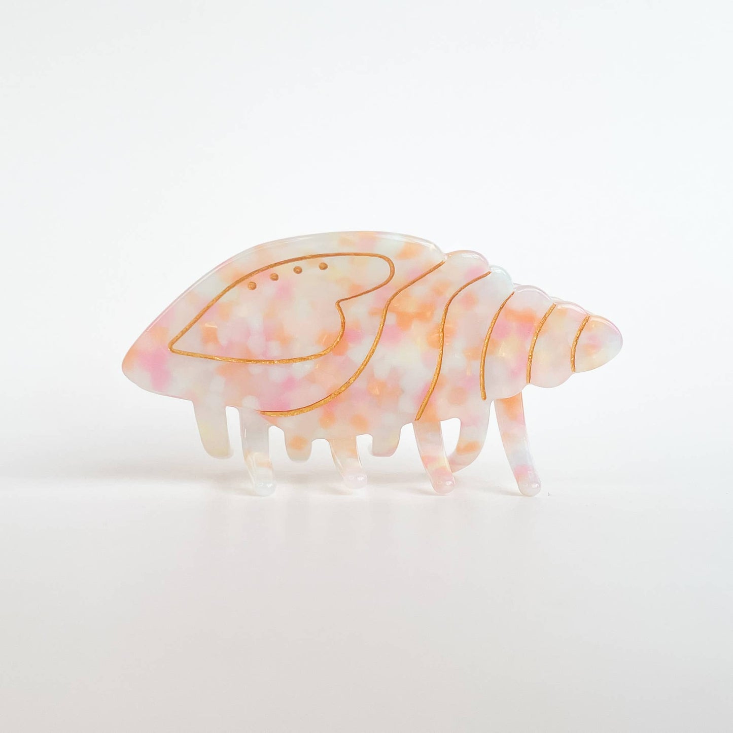 Sandy | Conch Shell Claw Clip: Assorted